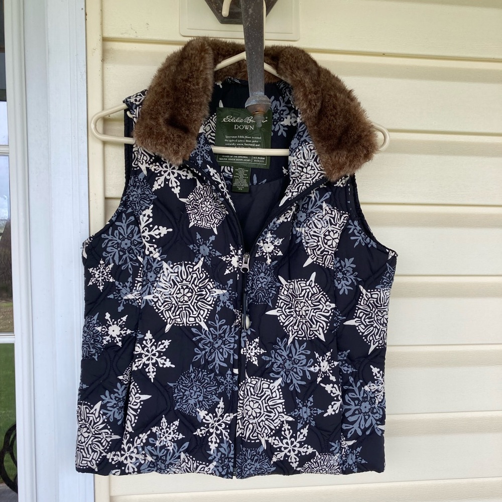 Eddie Bauer down vest XS